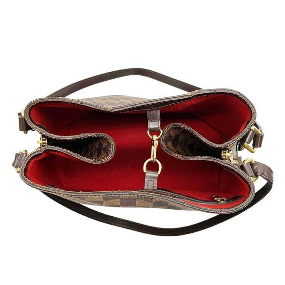 LOUIS VUITTON Authentic Brown Damier Tote Bag - Picture 7 of 10